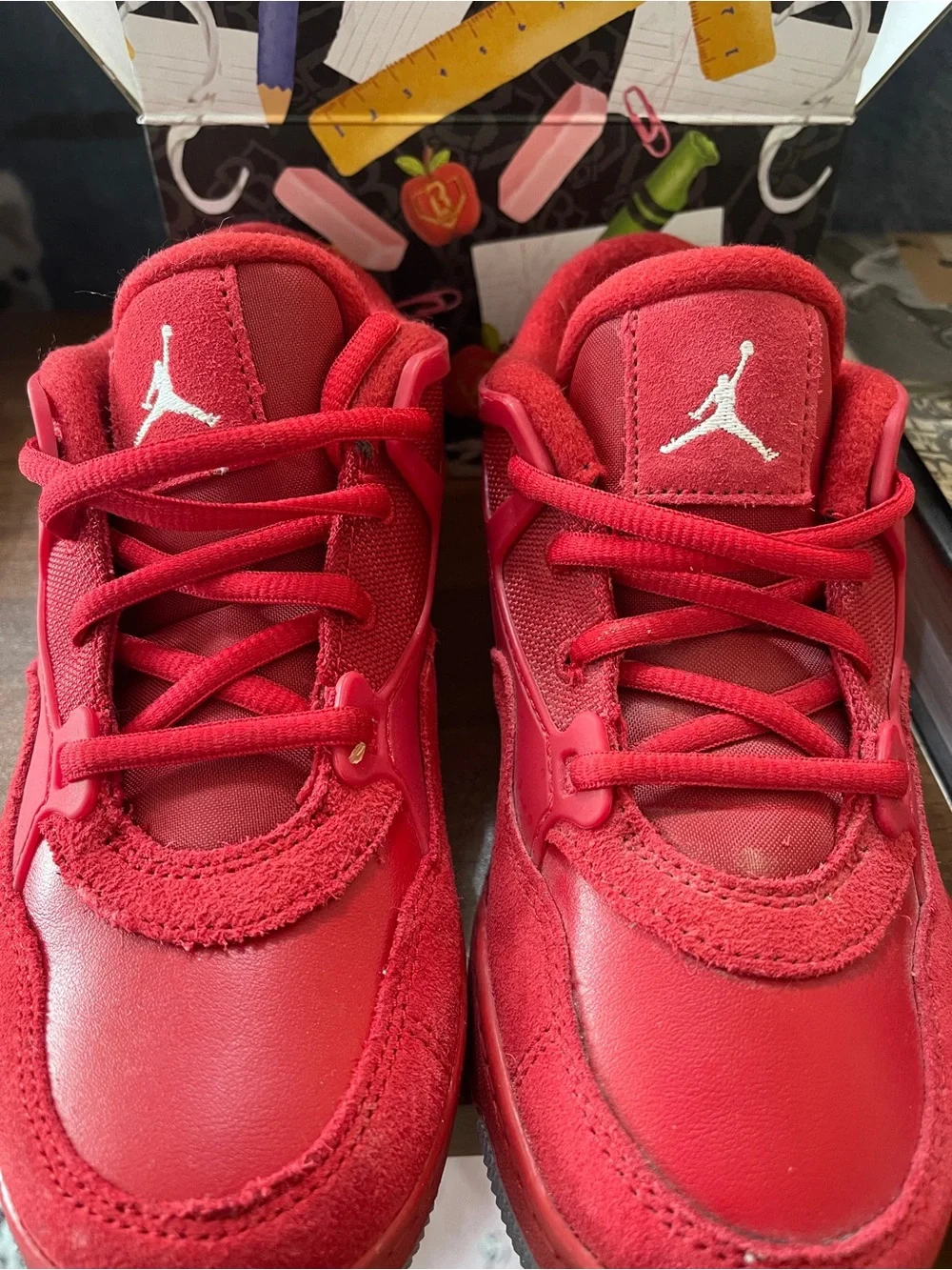 Nike Jordan 4 RM Boys size 1y worn once - Picture 3 of 7